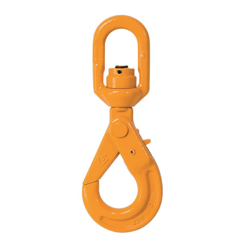 Beaver G80 Swivel Self Locking Hook w/ Bearing 13mm x 5300kg 5.3 TonneWLL
