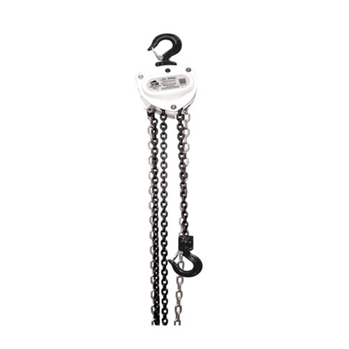 Beaver 3S G80 Industrial Manual Chain Block - 3m x 500kg (.5T) MRC - White