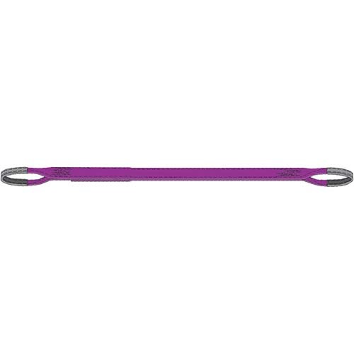 Beaver Flat Webbing Sling 2-Ply- 2.5m x 1000kg 1.0Tonne WLL (Vertical)