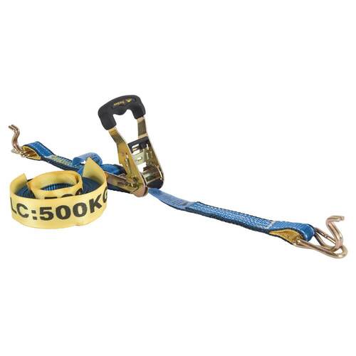 Beaver Ratchet Tie Down- 25mm (1") x 5m (16') x 500kg LC