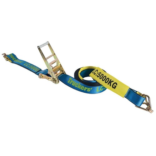 Beaver Ratchet Tie Down- 75mm (3") x 12m (40') x 5000kg (5Tonne) LC