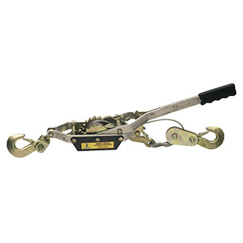Black Rat 4WD Cable Puller - 1.5m Wire Rope x 2000kg 2Tonne Capacity