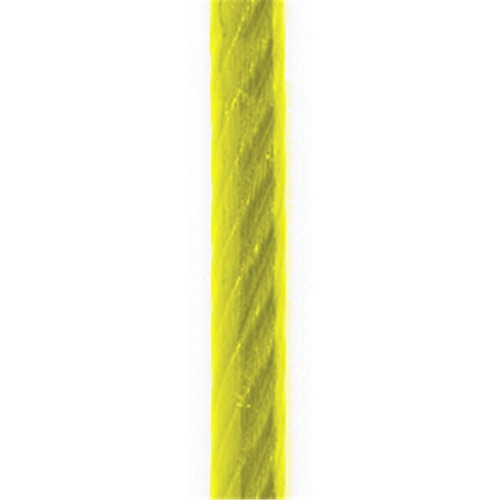 Beaver G1570 6 x 19 Fibre Core RHOL Wire Rope Galvanised PVC Yellow- 4mm