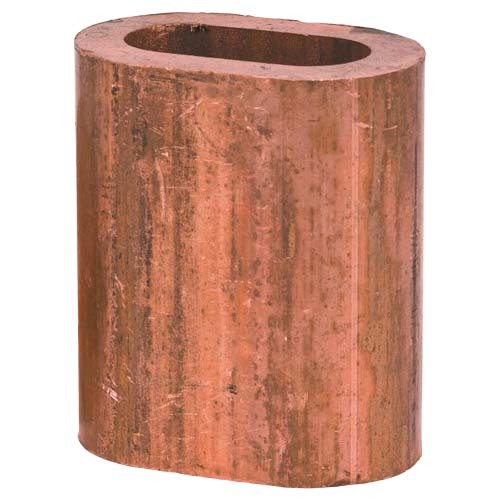 Beaver DIN-3093 Wire Rope Ferrule/Swaged Sleeve Copper - 2.5mm 3/32"