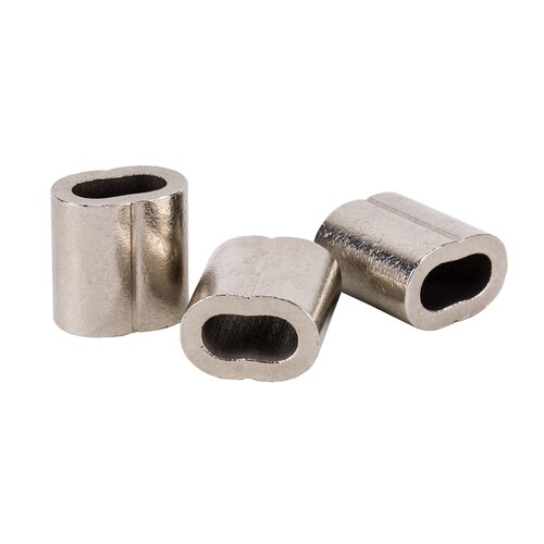 Beaver DIN-3093 Wire Rope Ferrule/Swaged Sleeve Nickel Plated - 1.6mm