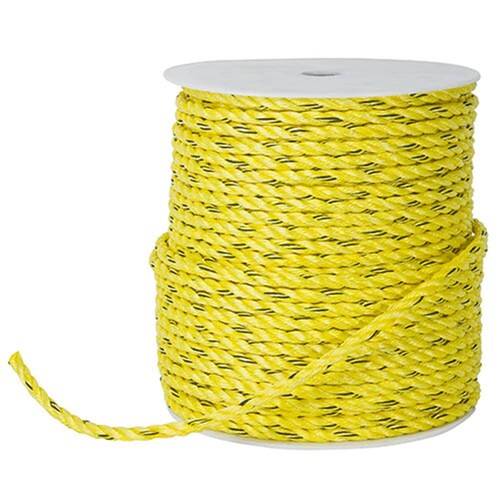 Beaver Film Rope Polypropylene 3-Strand 6mm x 125m x 4.5kN MBF