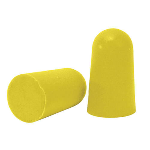 Frontier Disposable Foam Ear Plugs, Yellow  Uncorded Class 5 - 200 Pairs/Box