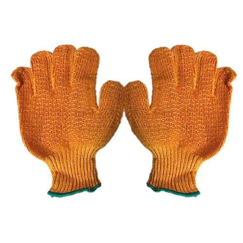 Frontier Lattice PVC Web Grip Gloves, Orange, Large - Pack of 12
