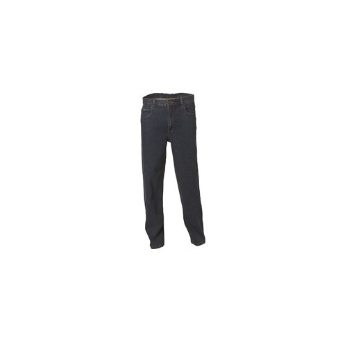 WS Workwear Mens Classic Stretch Denim Jeans, Stonewash, 79 Long
