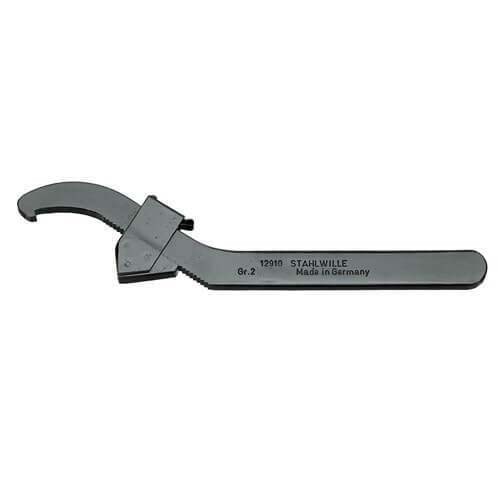 Stahlwille Hook Spanner, Adjustable # 1 20-42mm SW12910GR.1