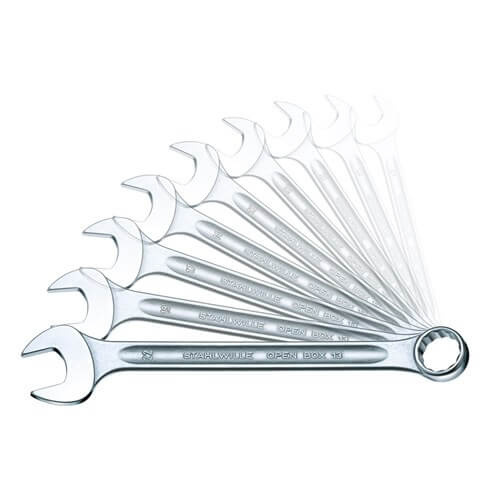 Stahlwille Combination Spanner Set, 1/4" - 1-1/4", AF #13 20-Piece SW13A/20