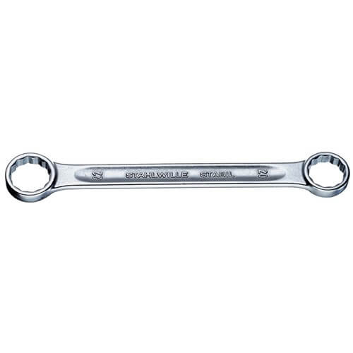 Stahlwille Double-Ended Ring Spanner 21 x 24mm, Flat SW21