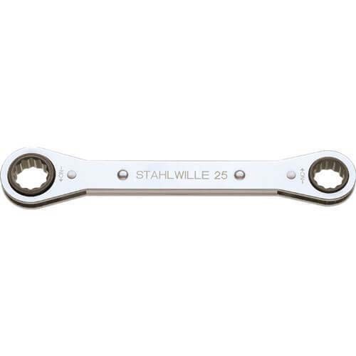 Ratchet Ring Spanner-Solid Steel 1/2" x 9/16" SW25