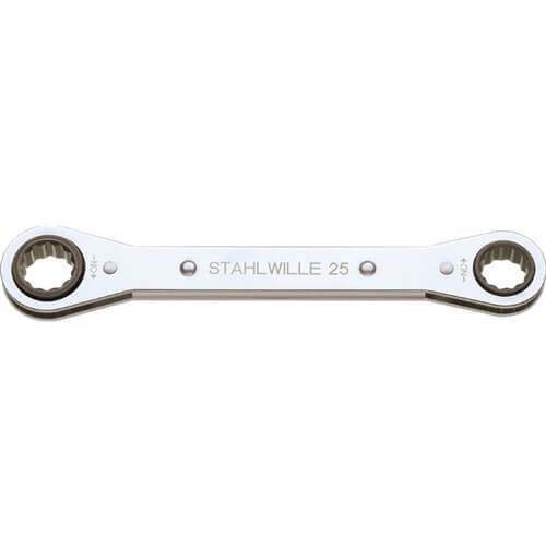 Ratchet Ring Spanner-Solid Steel 1/4" x 5/16" SW25