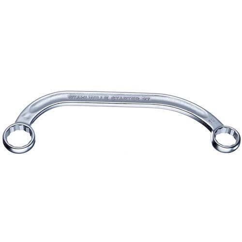 Stahlwille Starter/Half Moon Ring Spanner 15 x 17mm, 184mm Long SW27