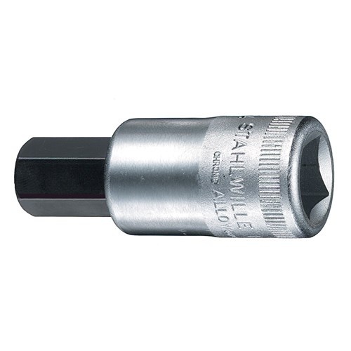 Stahlwille Socket Inhex 1/2" Drive 1/4" AF 60mm Long  SW54