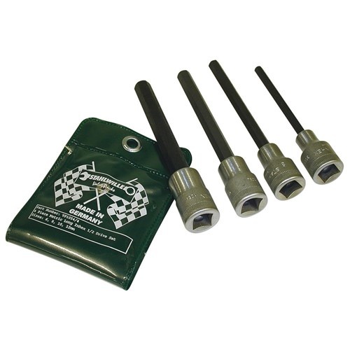 Stahlwille Socket Inhex 1/2" Drive Extra Long 4 Piece Value Pack  SWVP1054/4