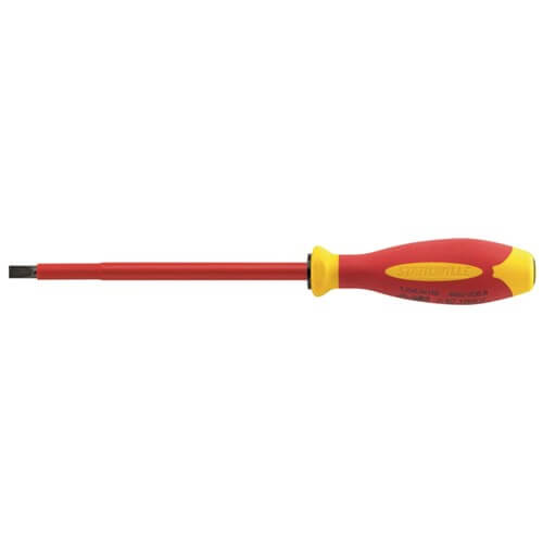Stahlwille Screwdriver Drall + VDE Slotted 0.4 x 2.5 x 75mm Blade  SW4660