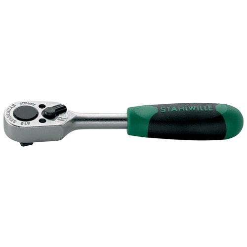 Stahlwille 1/4" Drive 22 Teeth Reversible Ratchet With 2-Component Handle  SW415
