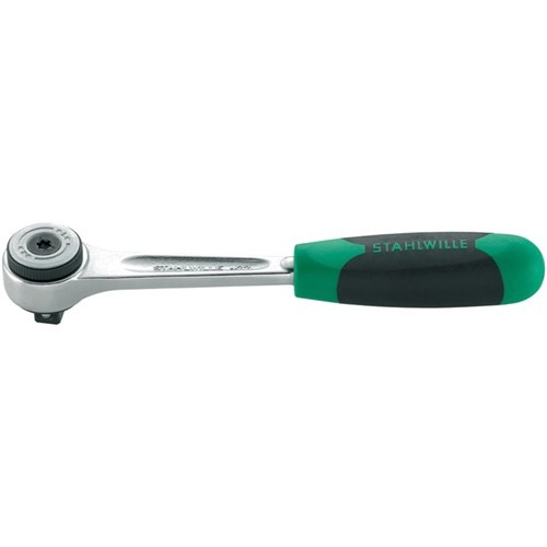 Stahlwille 3/8" Drive 60 Teeth Reversible Ratchet With 2-Component Handle  SW422N