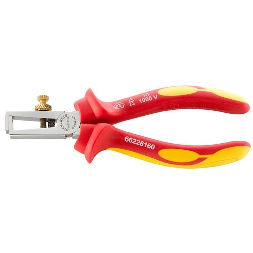 Stahlwille 160mm Wire-stripping Plier - Dip-Coated Handle - SW6622