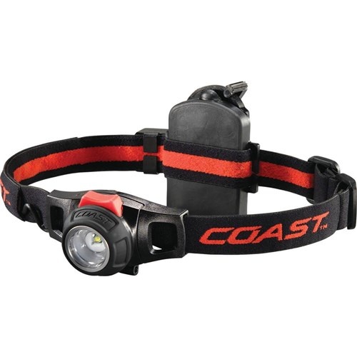 Coast HL7R 240 Lumens Rechargeable Pure Beam Focusing LED Headlamp