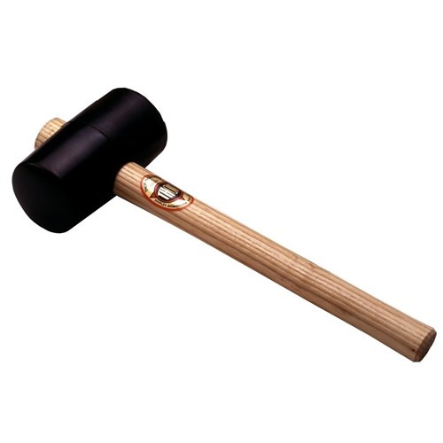 Thor Mallet Black Rubber 310g 3/4lb - Wooden Handle TH952 - 508997