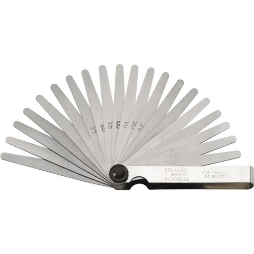 Stahlwille Precision Feeler Gauge 20 Blades 0.05-1mm - SW11095/20