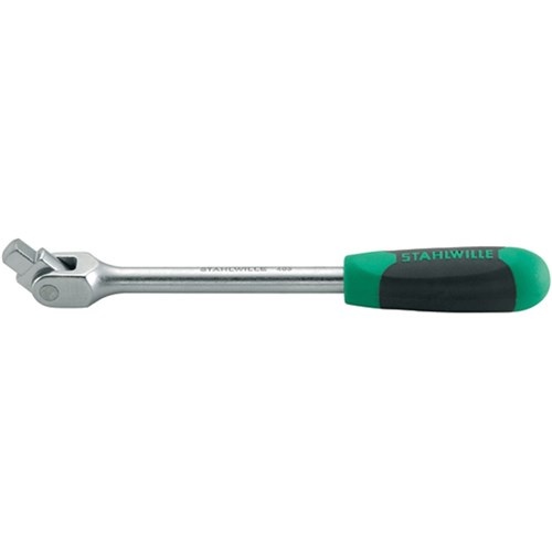 Stahlwille Handle Flexible 3/8"Dr 2-Component Handle 253.5mm Long - SW424N