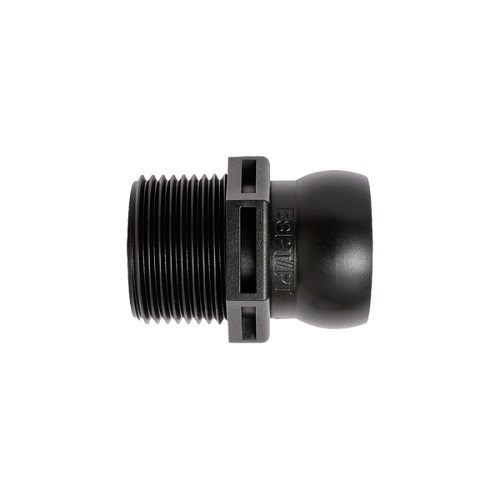 Loc-Line 3/4" BSPT Connector for 3/4" Modular Hose - Pack of 4, Black
