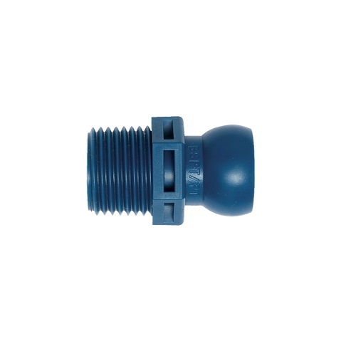 Loc-Line 1/2" BSPT Connector for 1/2" Modular Hose - Pack of 4