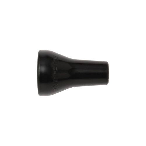 Loc-Line 3/8" Round Nozzle for 1/2" Modular Hose - Pack of 50, Black