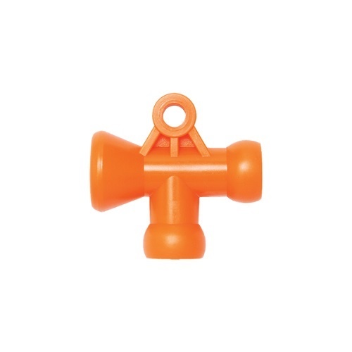 Loc-Line 1/4” T Fitting for Modular Hose - Pack of 2