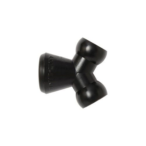 Loc-Line 1/4" Y Fitting for Modular Hose - Pack of 20, Black