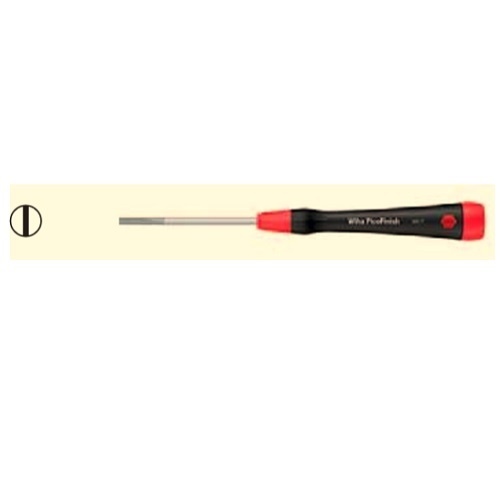 Wiha PicoFinish 4 x 60mm Slotted Screwdriver 260P 00497