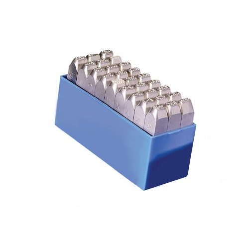 Gravurem 2mm Letter Dot Metal Stamps Low Stress - 27-pieces