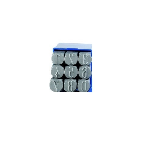 Gravurem 1mm Number  Metal Stamps - 9-pieces