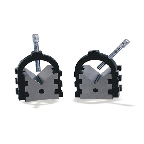 Maxigear 50 x 38 x 38mm Vee Blocks and Clamp Set 38mm Capacity