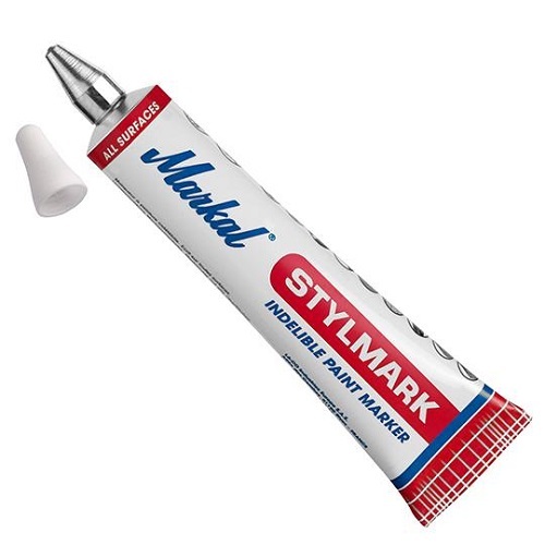 Markal Stylmark Paint Marker 3mm - White