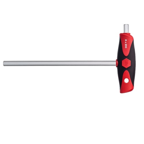 Wiha 5 x 150mm Hex Key L-Wrench with ComfortGrip T-handle 334DS 26168