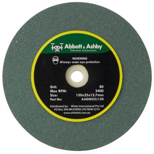 25 x 200mm 80Grit Grinding Wheel Silicone Carbide