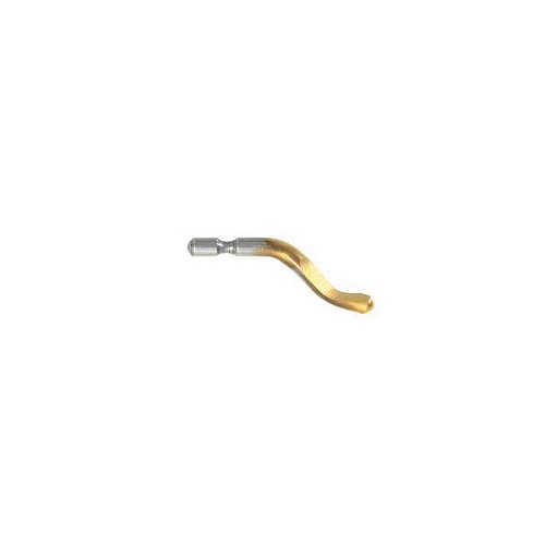 Noga N1 LH TiN Deburring Swivel Blade, Light Duty