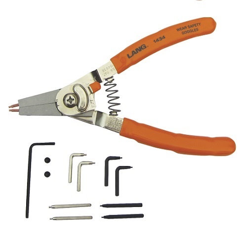 Lang Internal and External Replaceable Tip Quick Switch Pliers - Medium