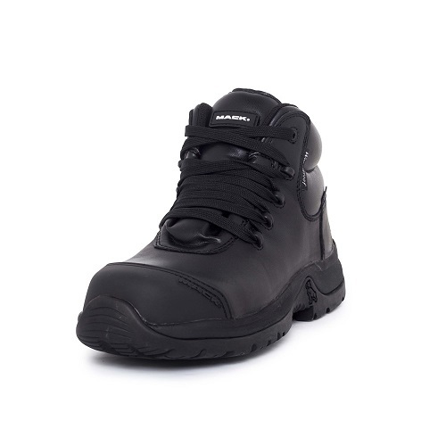 Mack Zero II Lace Up Safety Boots, Black - UK/AUS Size 14