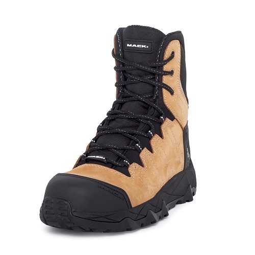 Mack Terrapro Lace Up Safety Boots, Honey -UK/AUS Size 7