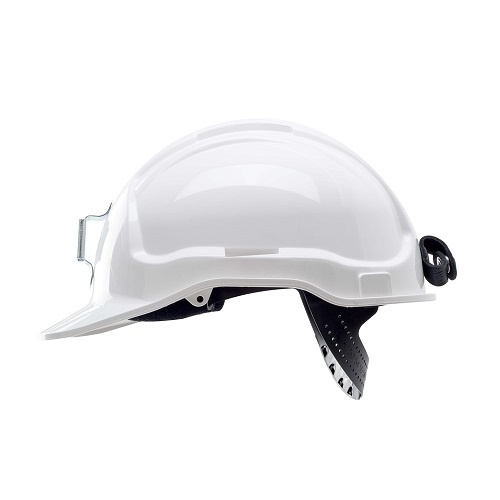 Frontier Vented Hard Hat - White, White -One Size Fits All