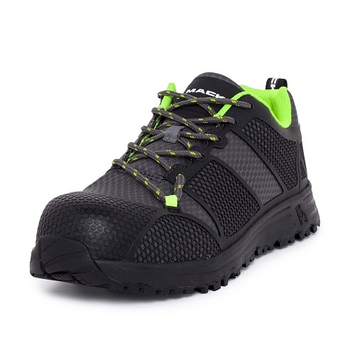 Mack Pitch Traction Control Safety Shoes, Charcoal -UK/AUS Size 12