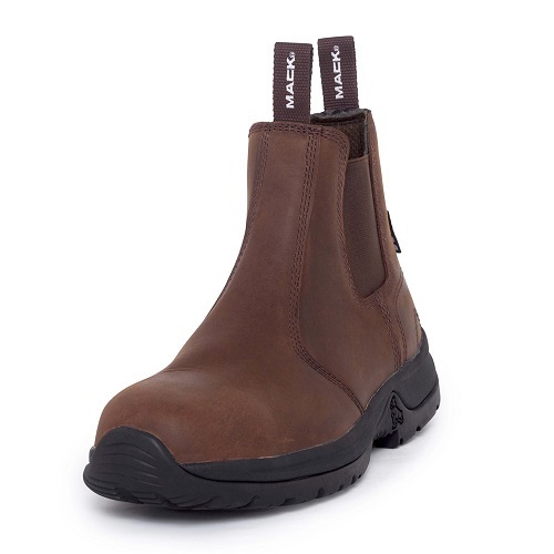 Mack Rider II Safety Boots, Brown - UK/AUS Size 7
