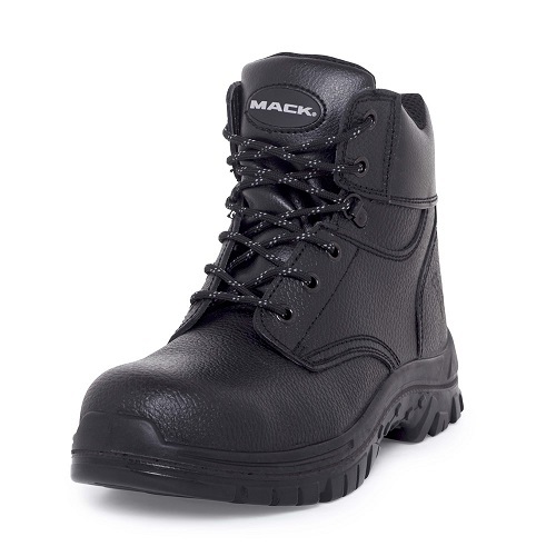 Mack Tradesman Lace Up Safety Boots, Black - UK/AUS Size 16