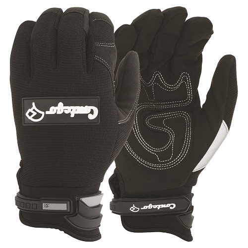 Contego Original Mech Grip Tab Gloves Black, Small